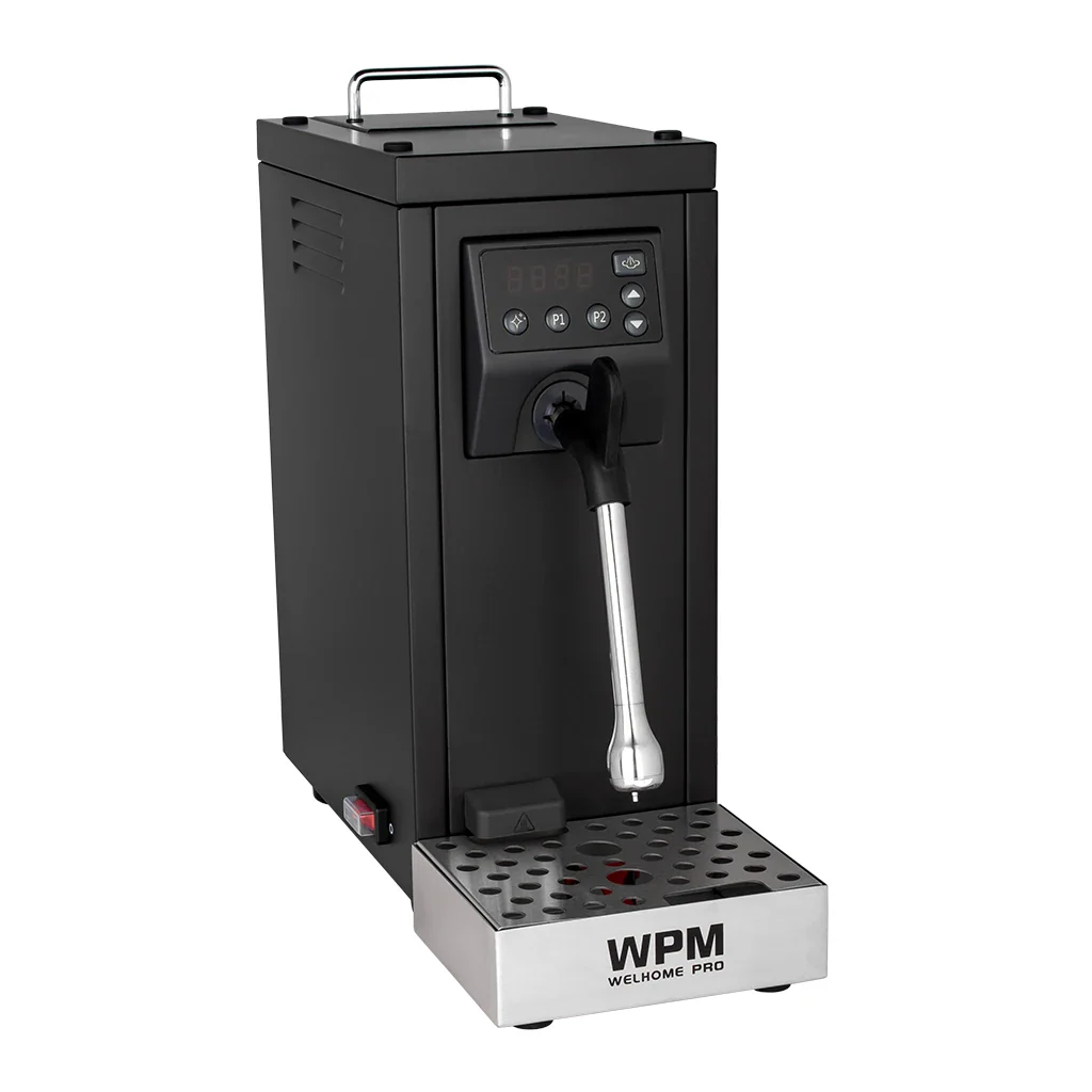 WPM MS-130T ミルクスチーマー【専用洗剤付き】 WPM MS-130T インテリジェント温度制御スチームミルク泡立て器