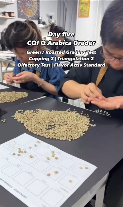 CQI Q-Arabica Grader - Day 5 @ Tasse Coffee