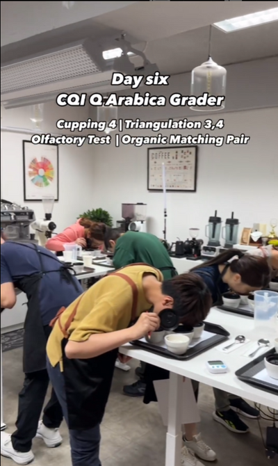 CQI Q-Arabica Grader - Day 6 @ Tasse Coffee