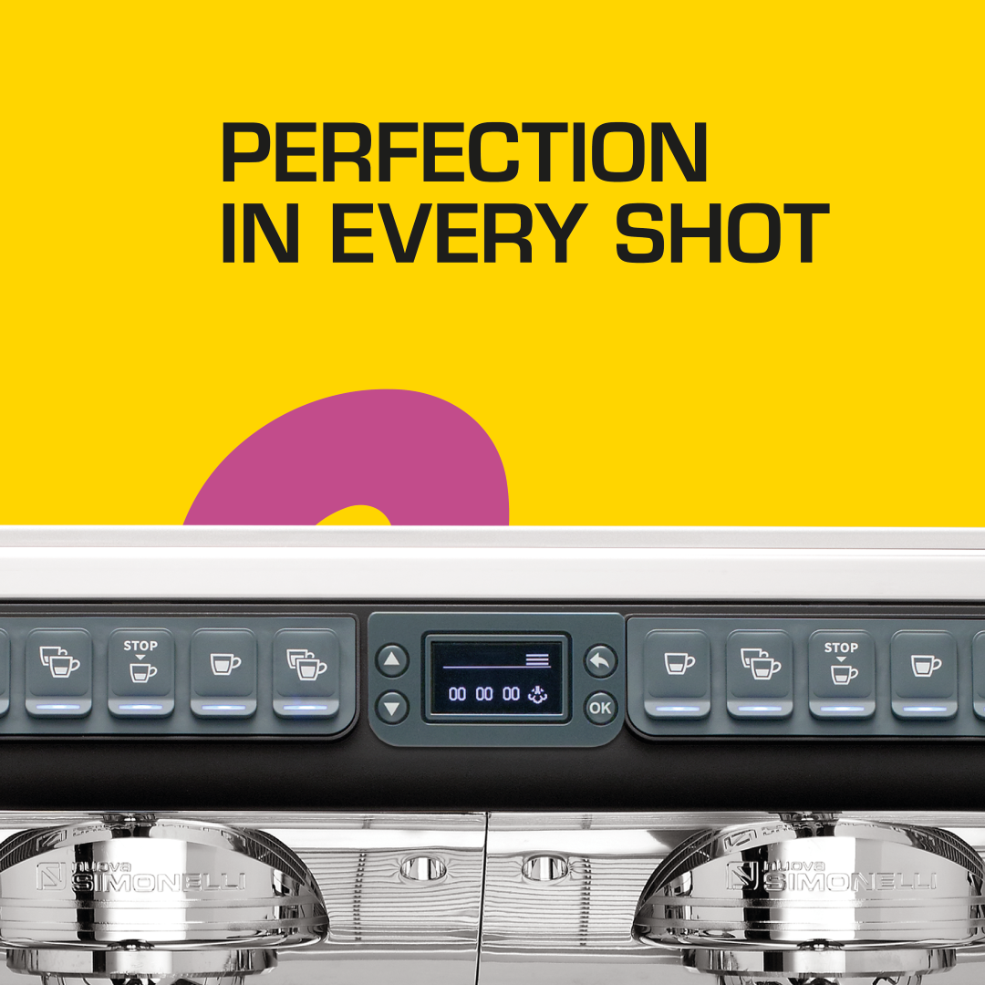 Nuova Simonelli Appia Life Timer commercial two-head espresso machine ...