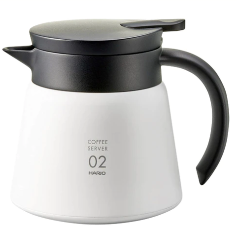 HARIO - V60 02 不銹鋼真空保溫咖啡壺/咖啡下壺 Insulated Stainless Steel Server (550ml) VHS-60