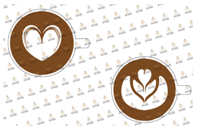 Latte Art Grading System - White+Orange Grading (Bundle Discount)