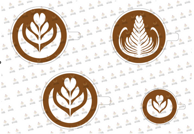 Latte Art Grading System - White+Orange Grading (Bundle Discount)