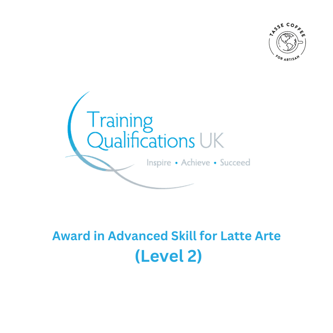 British TQUK Level 2 certification | First in Hong Kong | Barista teamLatte Artcourse