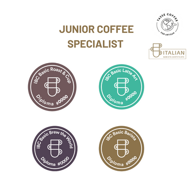 Italian Barista Certificate - Basic Level (Junior Coffee Specialist)