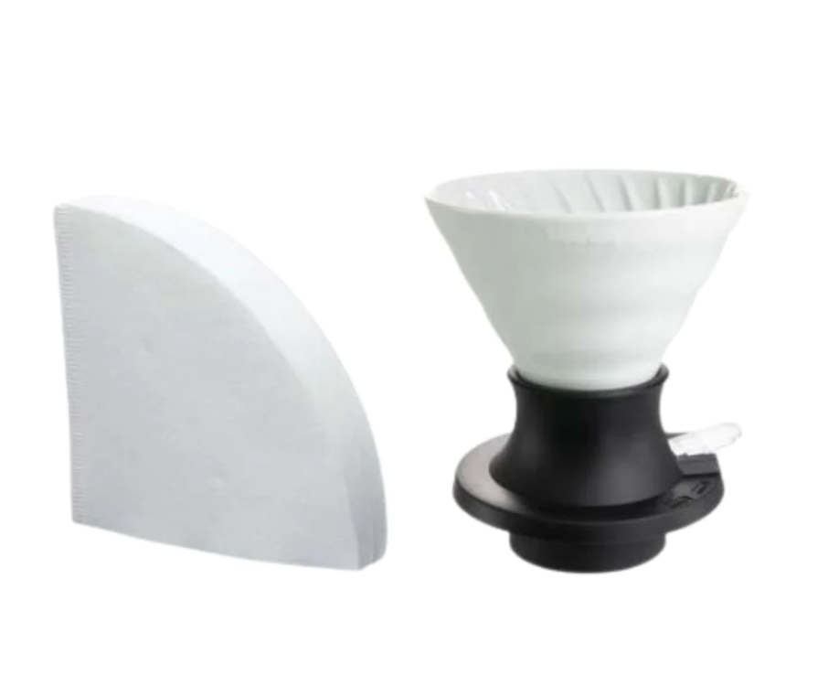 HARIO-Ceramic Impregnated Filter Bowl (Smart Filter Bowl) switch Ceramic SSDC-200-W [Parallel Import]]