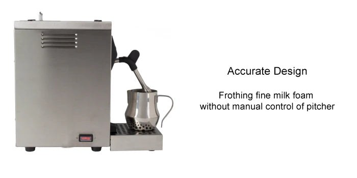 WPM MS-130T インテリジェント温度制御スチームミルク泡立て器 – Tasse
