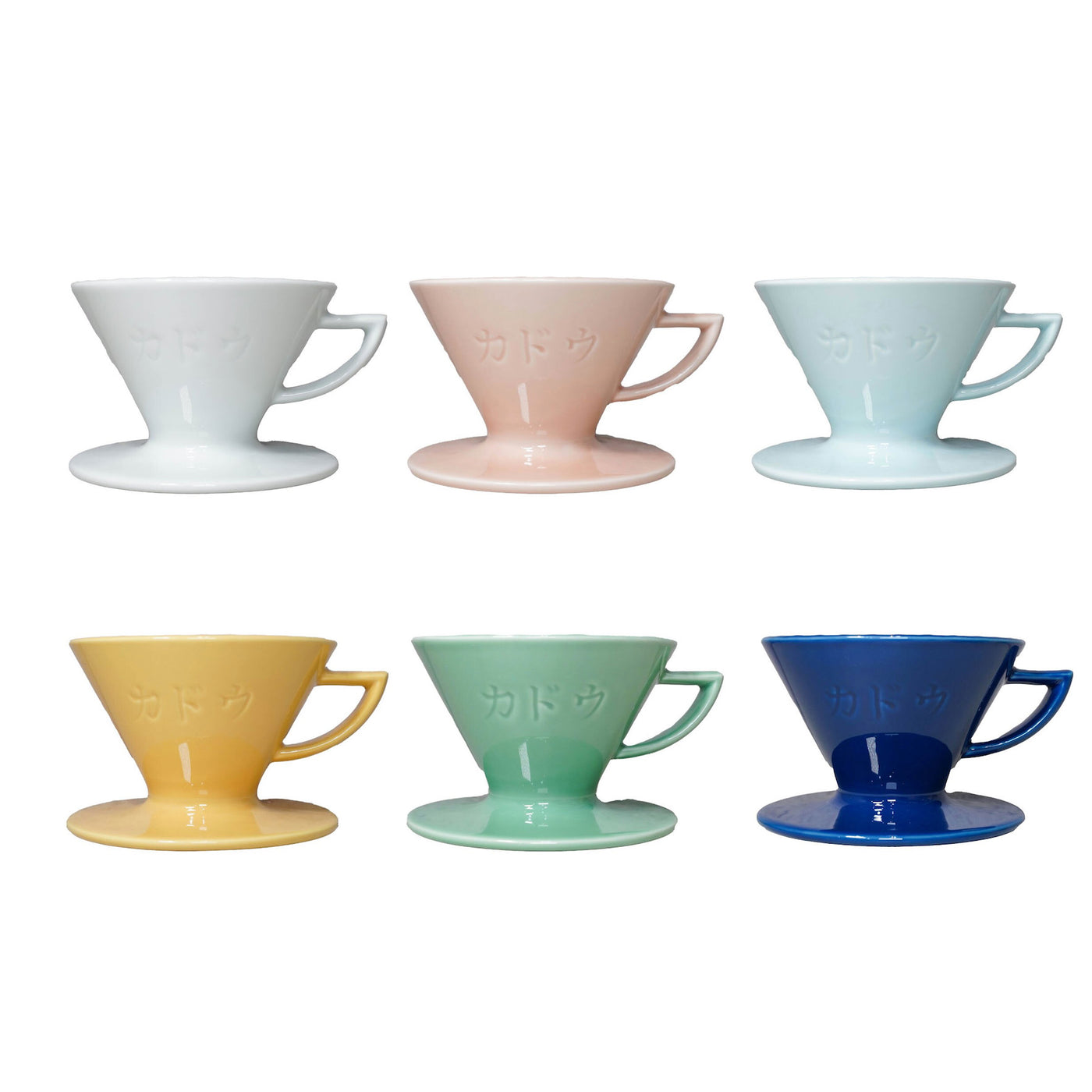 Jiatang KADOU Japanese-made star filter cup M1 Hasami-yaki ceramic coffee filter cup (1-2 cups)