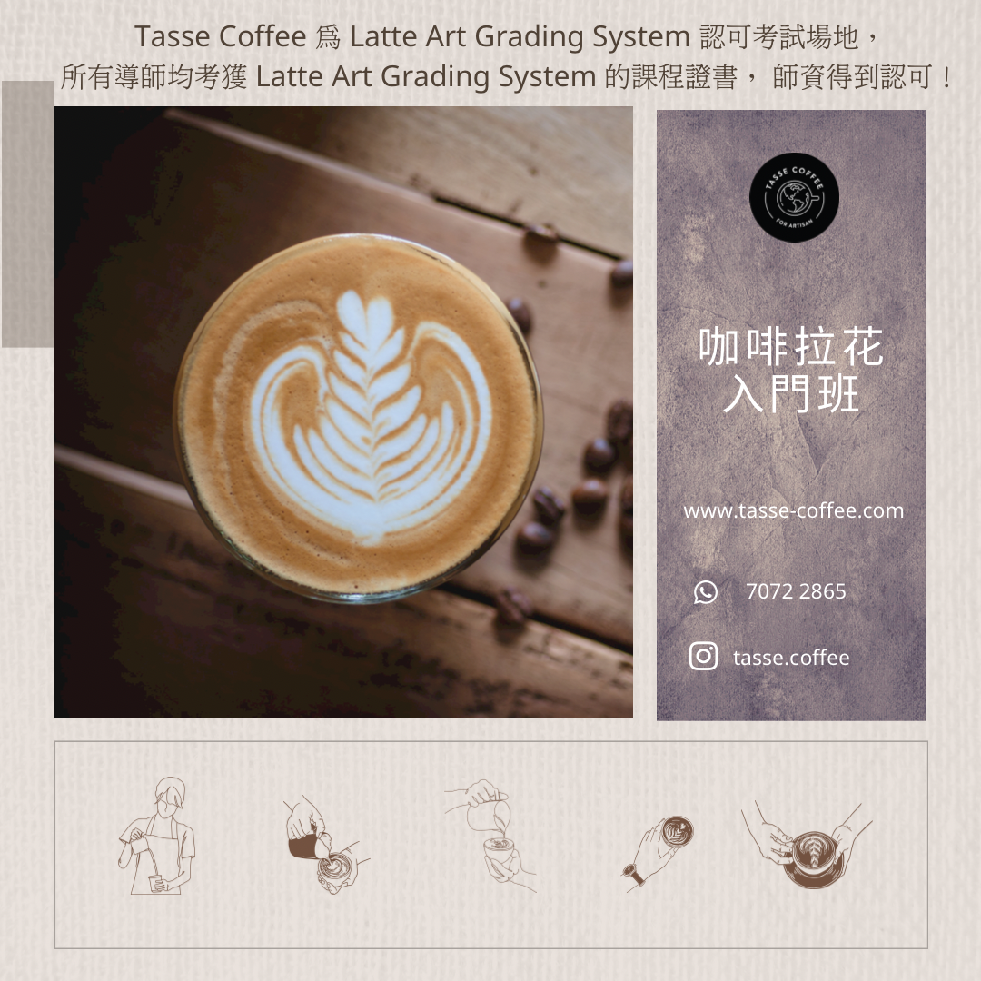 Coffee latte art beginner class - small class teaching