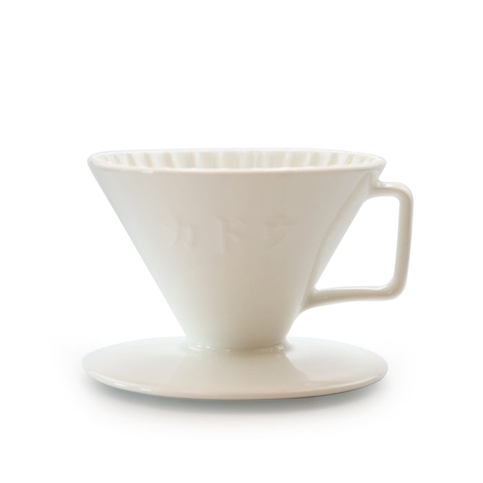 Jiatang KADOU - Starburst Filter Cup Bone China Version M1 Dripper Pour Coffee Ceramic Filter Cup (1-2 Cups)